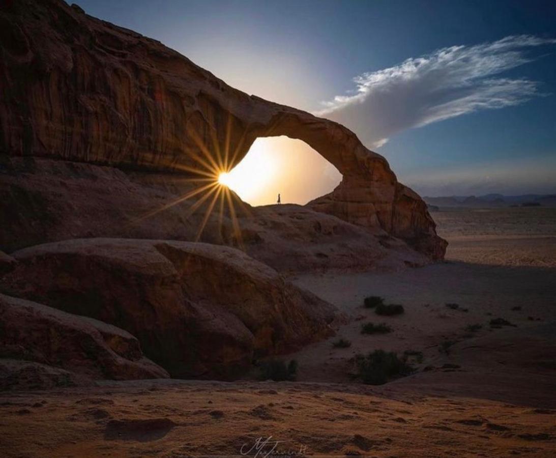 غرووب وادي رم Hotel ภายนอก รูปภาพ